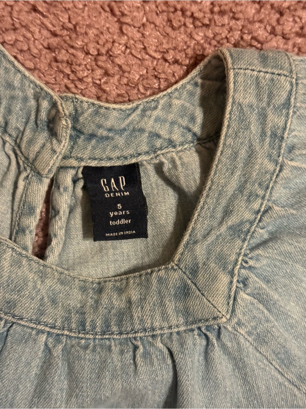 GAP Denim Toddler tunic top - Picture 2 of 4